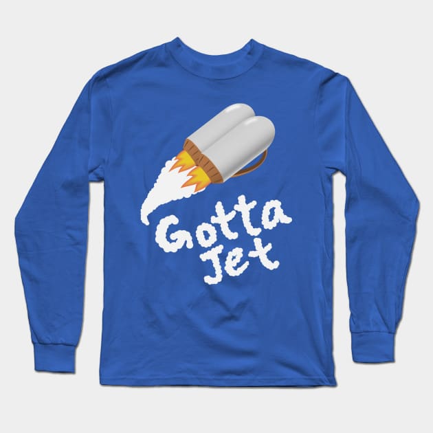 Gotta Jet Long Sleeve T-Shirt by Nightgong